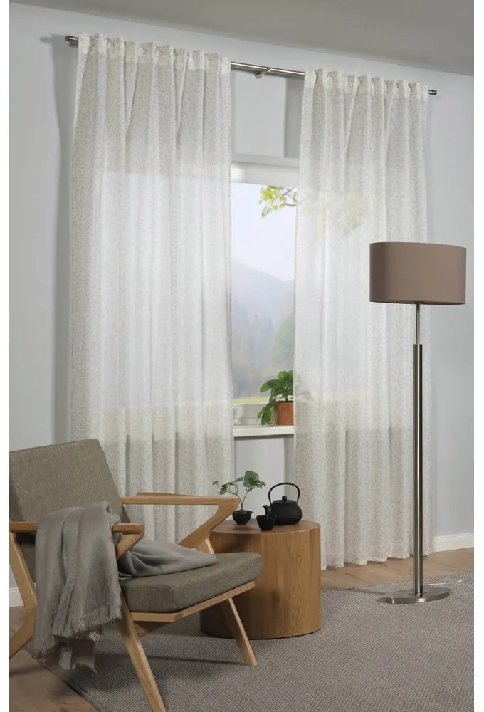 Perdea albă 135x245 cm Zen Silence – Gardinia