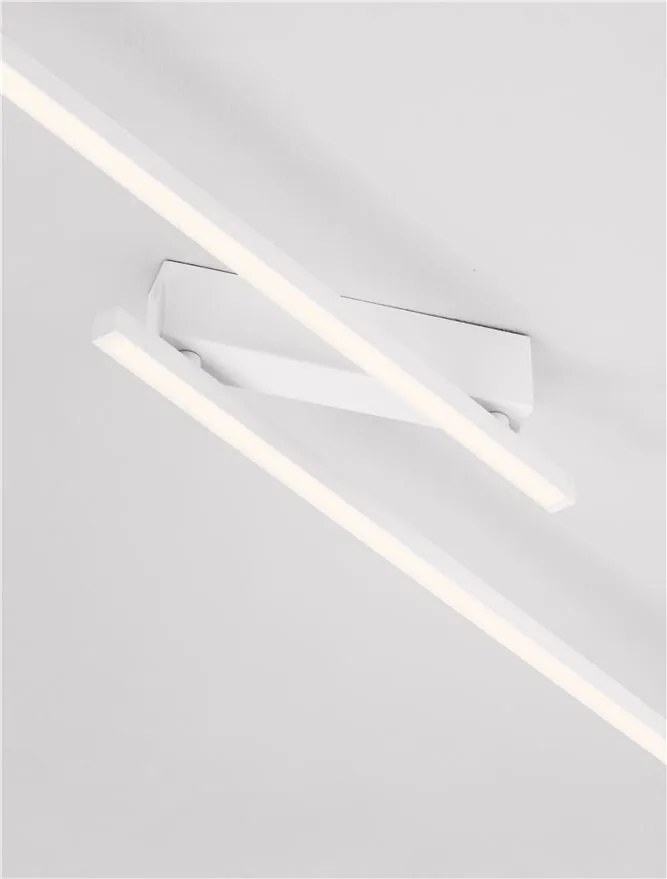 Plafoniera LED directionabila BRIANA alba