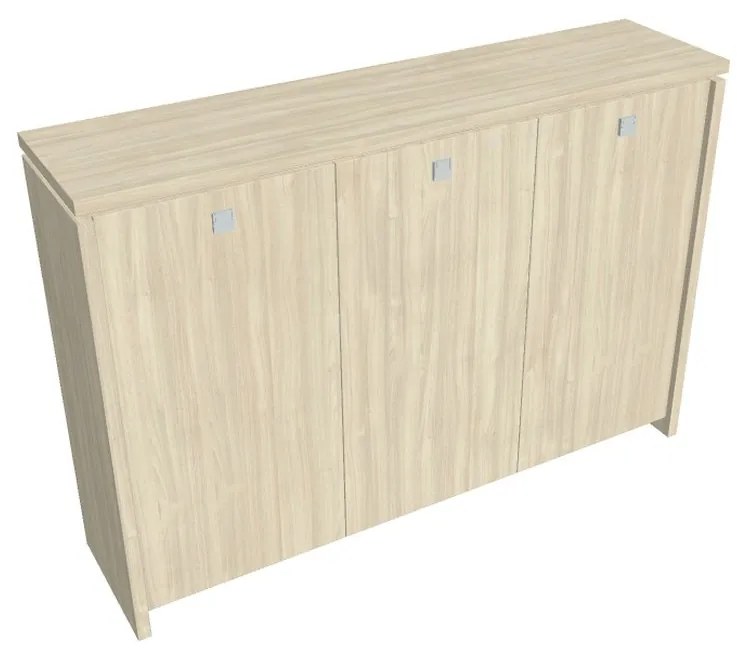 Dulap mediu pentru haine Verno 188 x 46 x 130 cm, salcâm