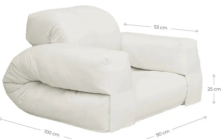 Fotoliu galben Hippo - Karup Design