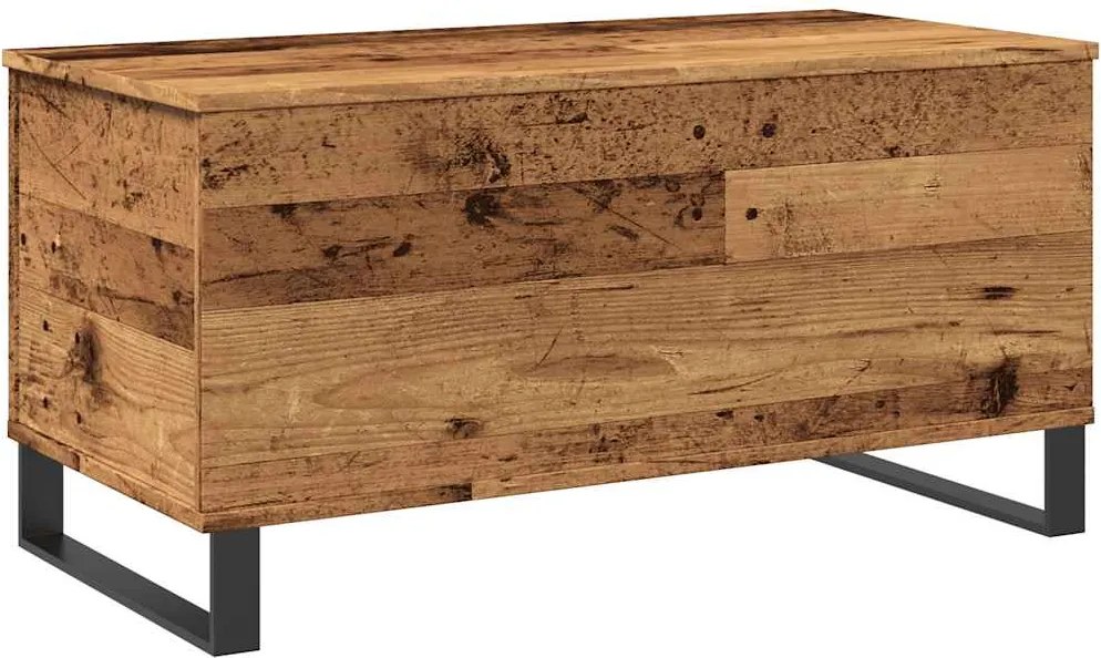 vidaXL Măsuță de cafea, lemn vechi, 90x44,5x45 cm, lemn prelucrat