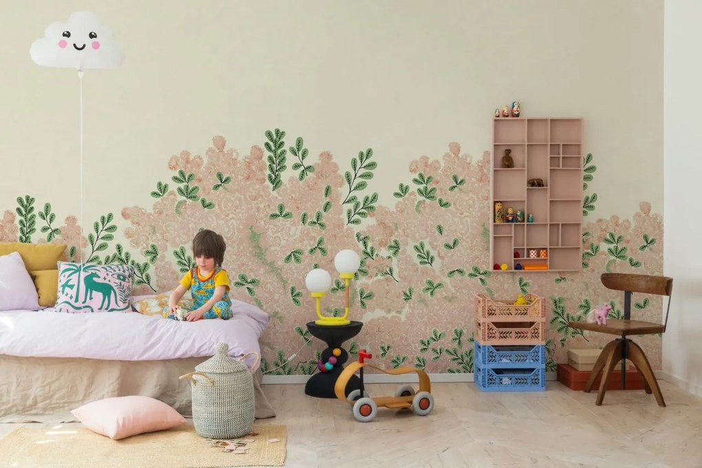 Fototapet, Beautiful Blossoms, Pink, Rebel Walls
