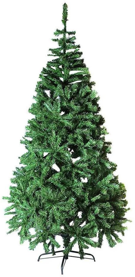 Brad artificial Nordmann cu suport metalic-210 cm