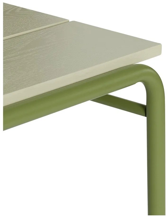 Bancă verde/gri Koi – Hübsch