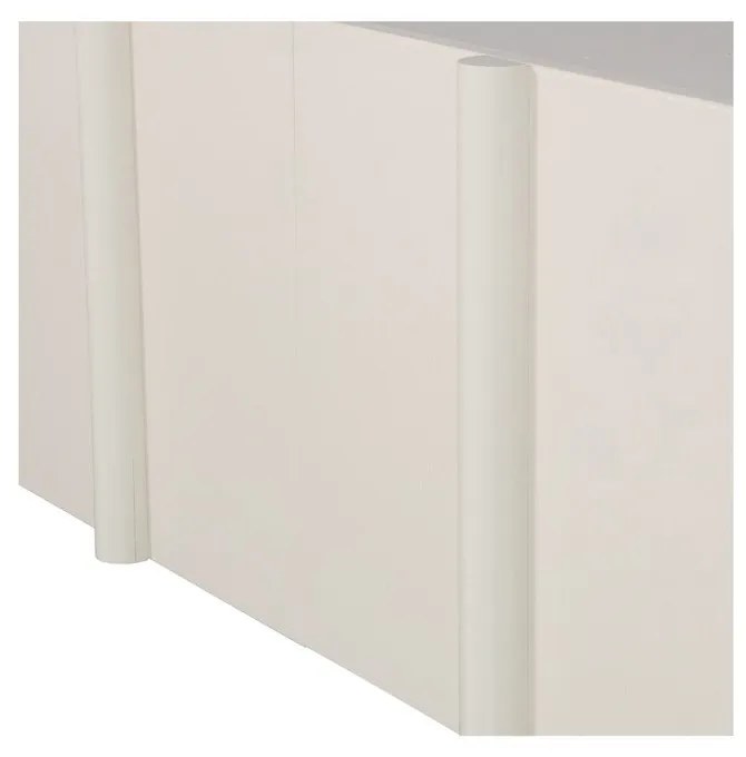 Masă TV modulară crem din lemn masiv de pin 200x53 cm Basu – WOOOD