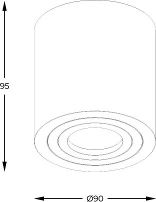 Zuma Line ACGU10-158-N - Spot LED RGBW dimabil 1x GU10/6W/230V IP44, alb, cu telecomandă