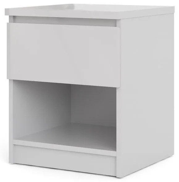 Noptieră albă Naia - Tvilum