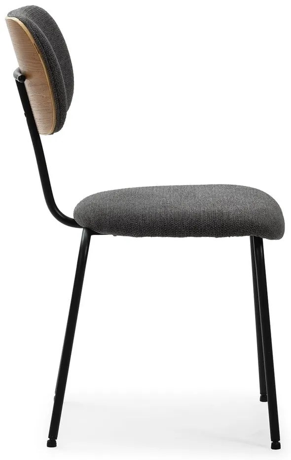 Scaune de dining negre 4 buc. Dash – Marckeric