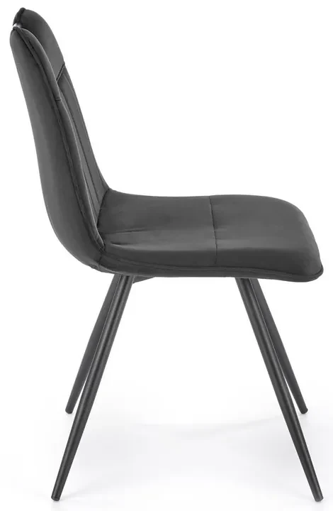 Scaun de bucaterie Olindo, negru
