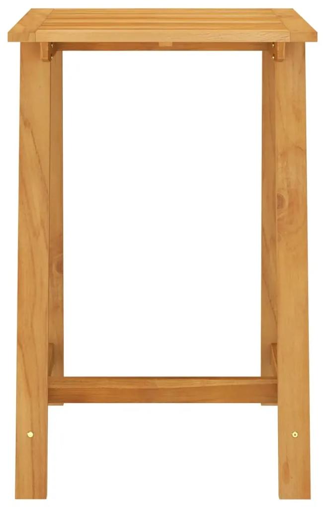 Masa bar de gradina, 70x70x104 cm, lemn masiv de acacia 1, Maro, 70 x 70 x 104 cm