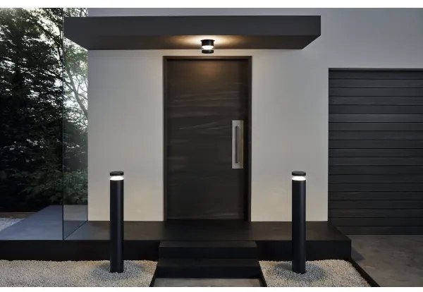 Eglo 97303 - LED Aplica perete exterior MELZO LED/11W/230V negru