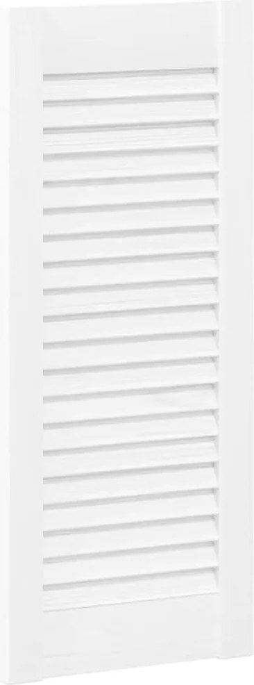 vidaXL Ușă dulap cu grilaj alb 61,5x29,5 cm