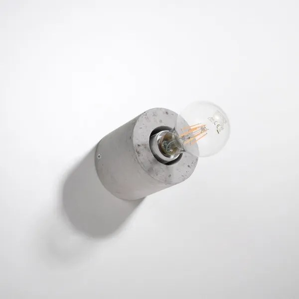 Aplică SALGADO 1xE27/60W/230V beton