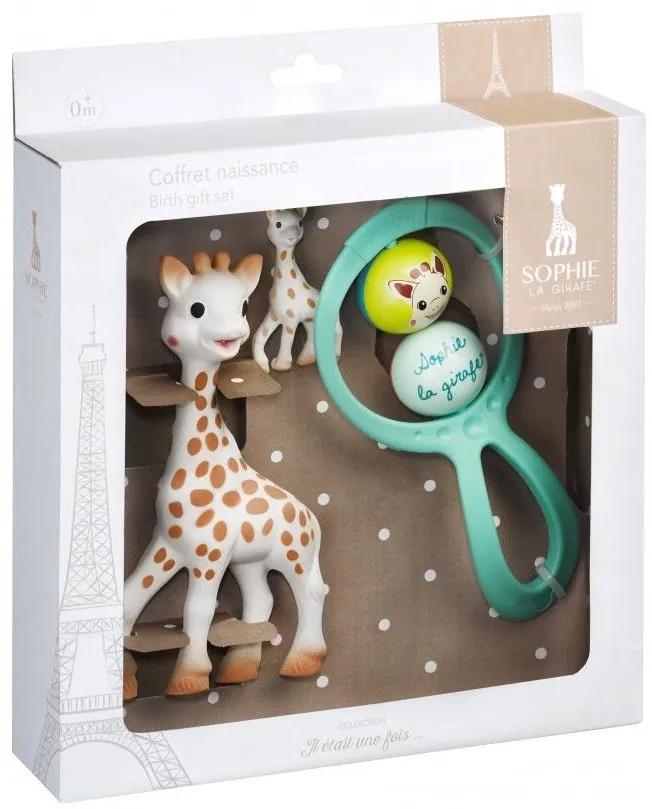 Vulli - Set cadou Girafa Sophie, zornaitoare Swing si breloc