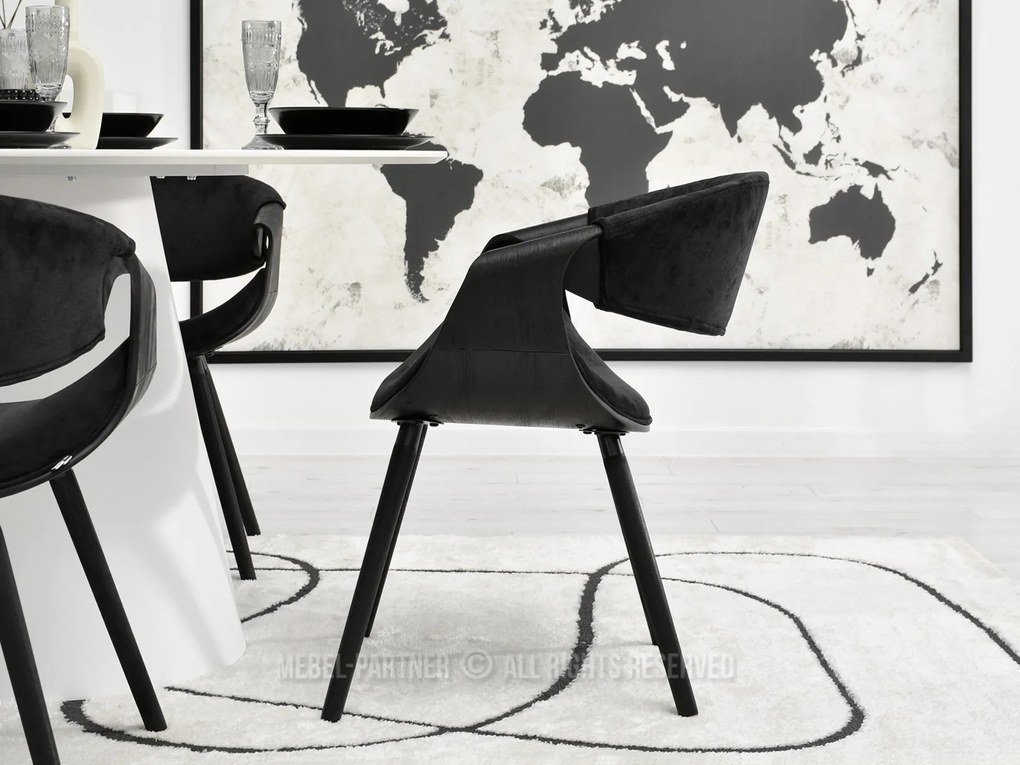 Scaun Bjorn K (negru). 1110931