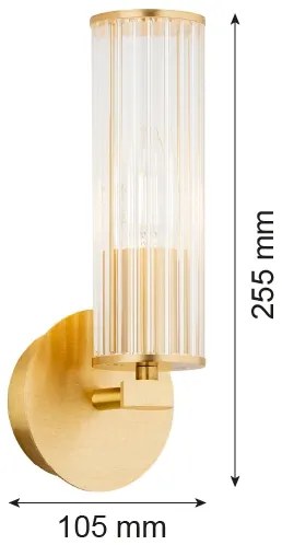 Aplică Argon 8497 HAMPTON 1xE14/7W/230V auriu