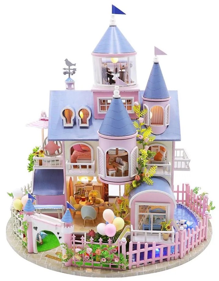 Children's casă Castel de basm 2Kids Toys 2xAAA