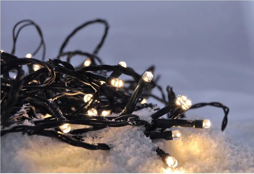 Solight 1V05-WW- LED Guirlandă de Crăciun pentru exterior 500xLED/8 funcții IP44 55m alb cald