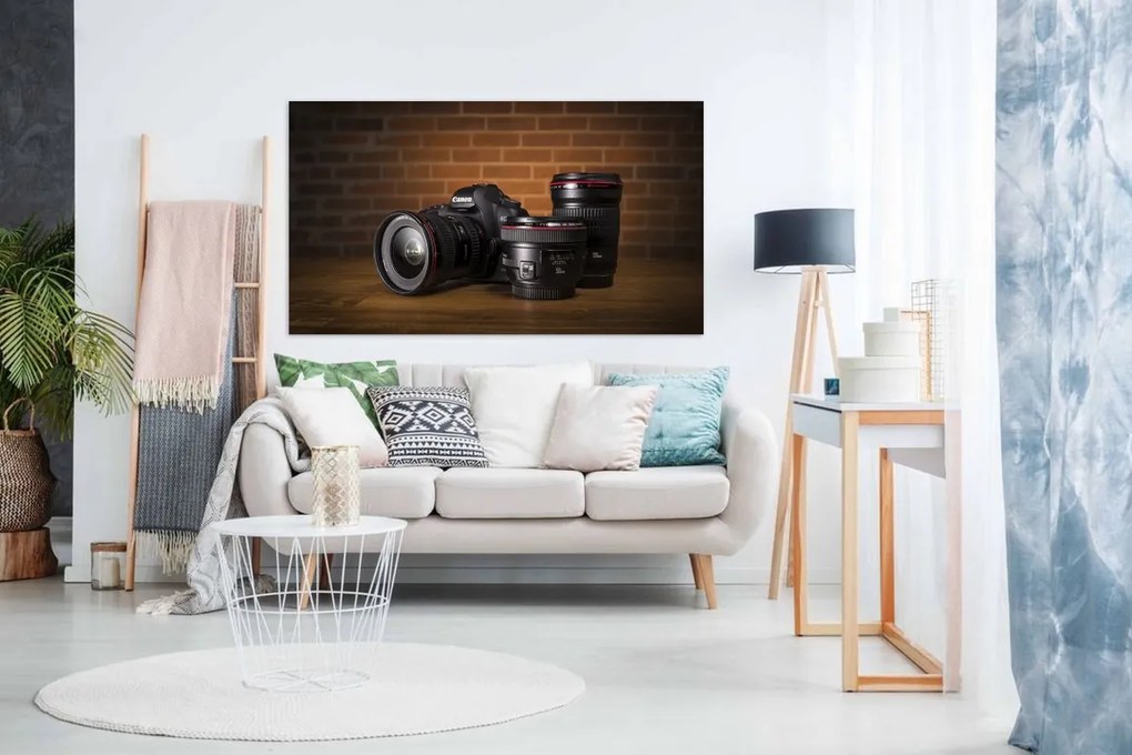 Tablou canvas aparat foto Canon - 80x50cm