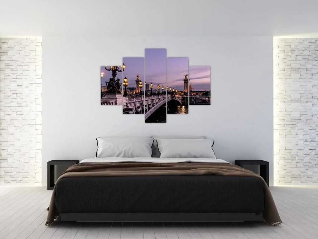 Tablou - Podul lui Alexandru al III.-lea din Paris (150x105 cm)