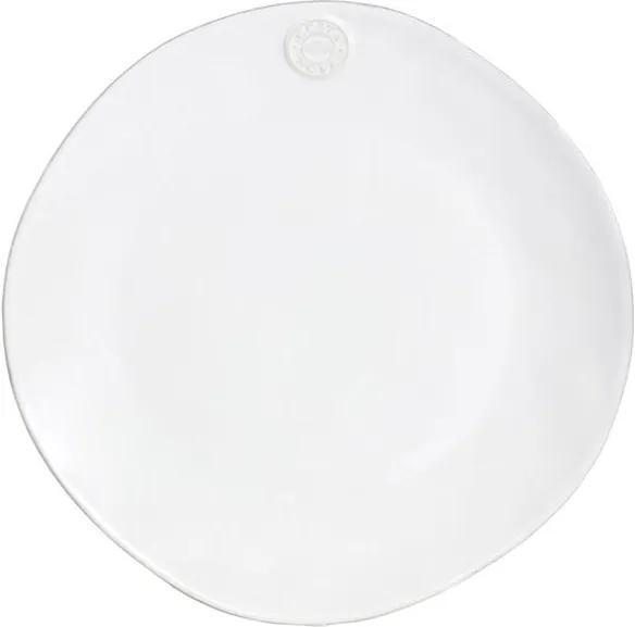 Farfurie din gresie ceramică Costa Nova, ⌀ 33 cm, alb