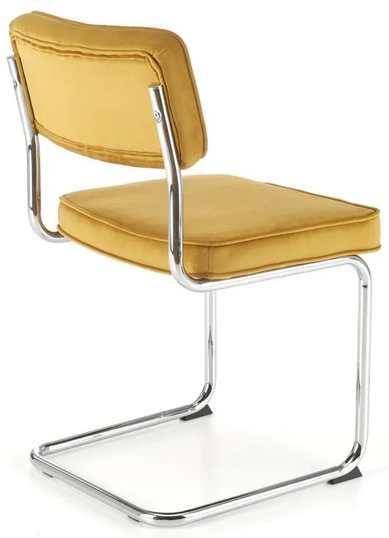 Scaun de bucaterie Neely, galben