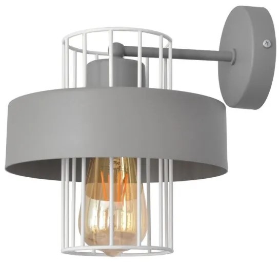 Aplică VOLTA 1xE27/15W/230V gri