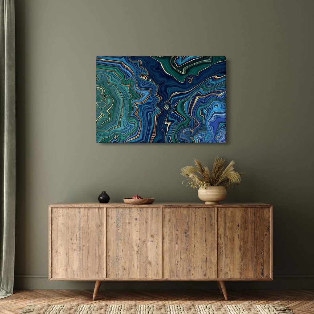 Tablou - Marmură de agat (90x60 cm)