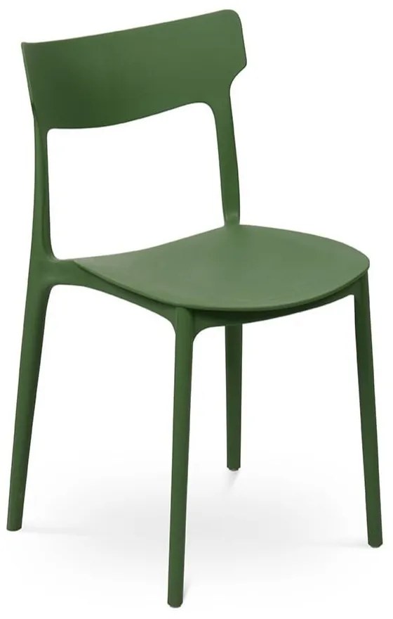 Scaun de grădină verde din plastic Biá – Bonami Essentials