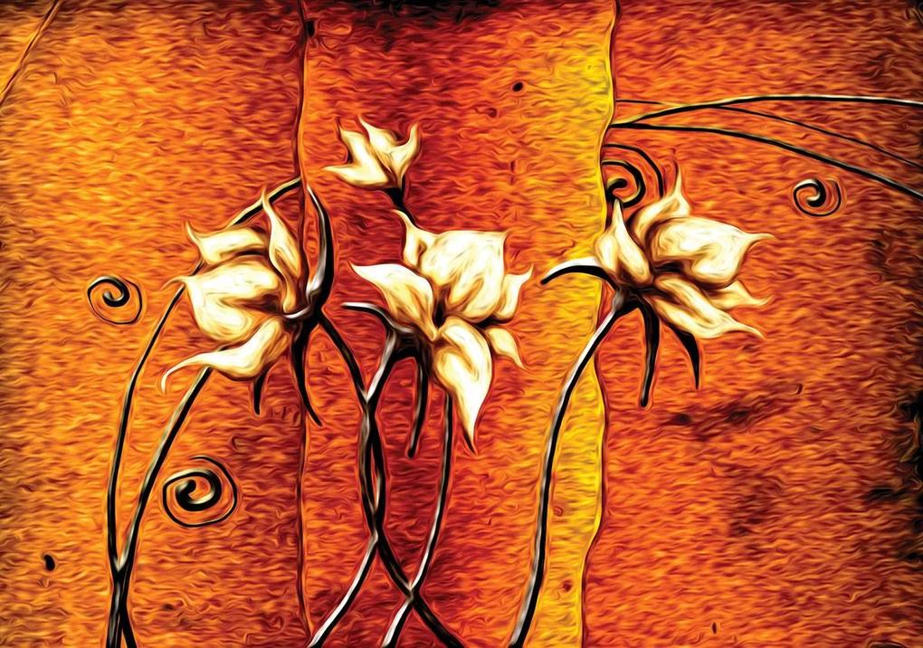 Fototapet - Flori artistice (152,5x104 cm), în 8 de alte dimensiuni noi