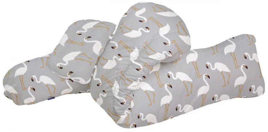 Perna pentru gravide si alaptat, Flamingo Grey