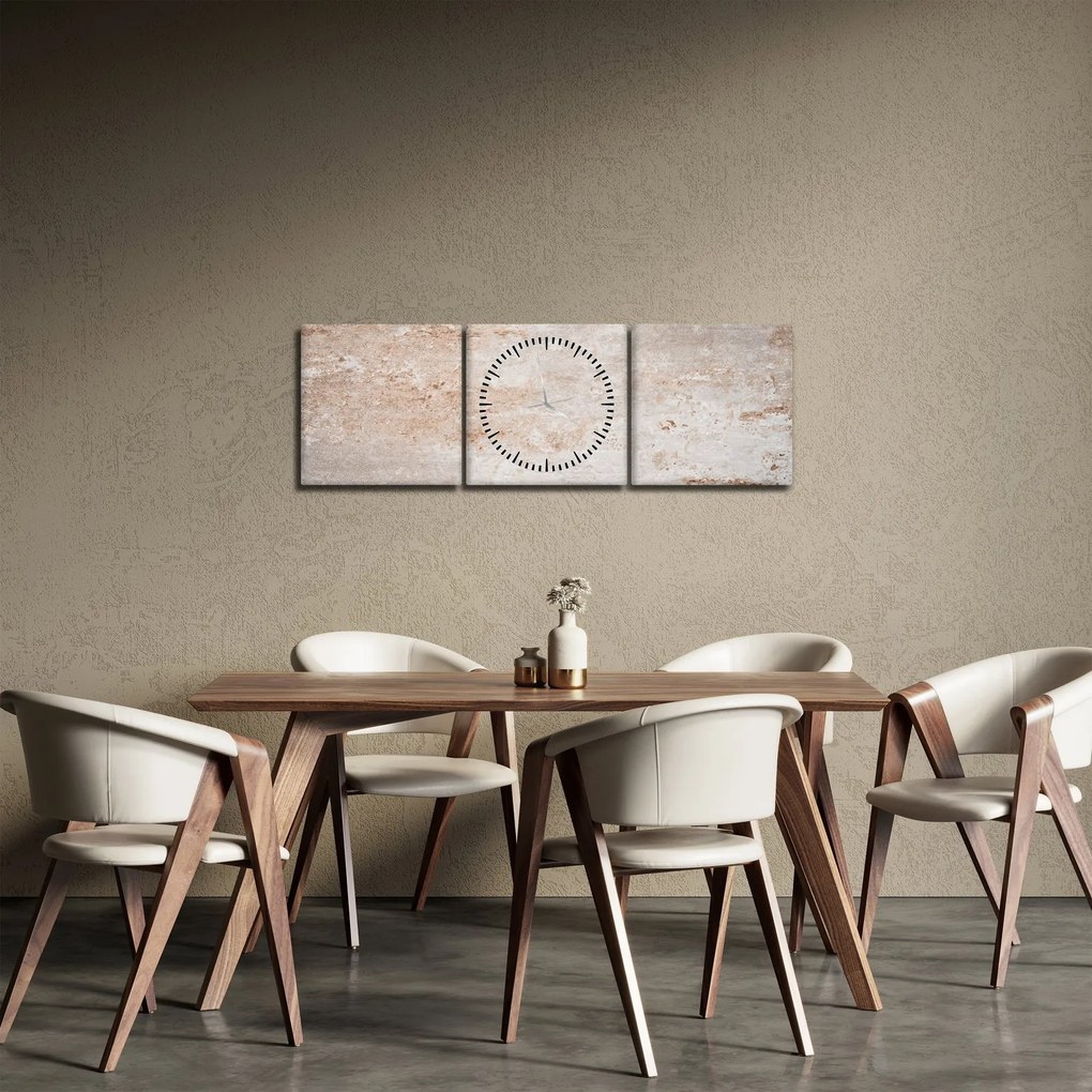Tablou - Perete (cu ceas) (90x30 cm)