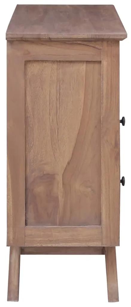 Servanta, 100 x 30 x 68 cm, lemn masiv de tec
