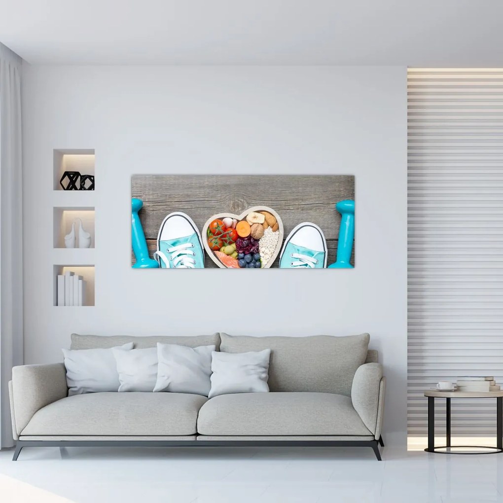 Tablou - Condiție sănătoasă (120x50 cm)