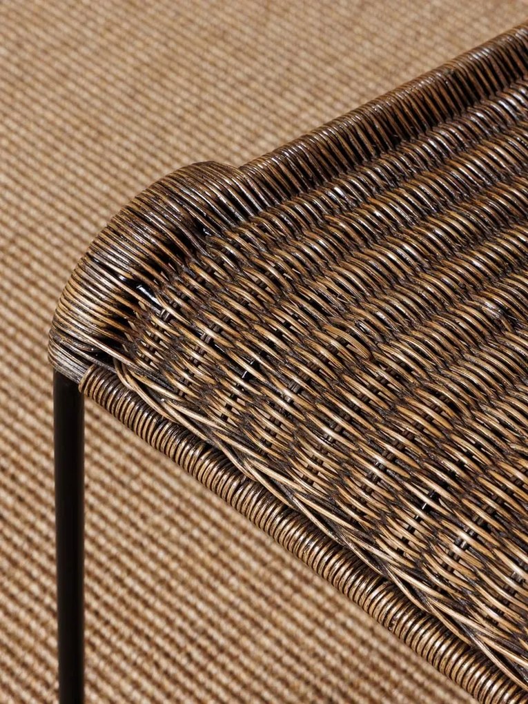 Scaun dining, maro, din rattan, Veracruz