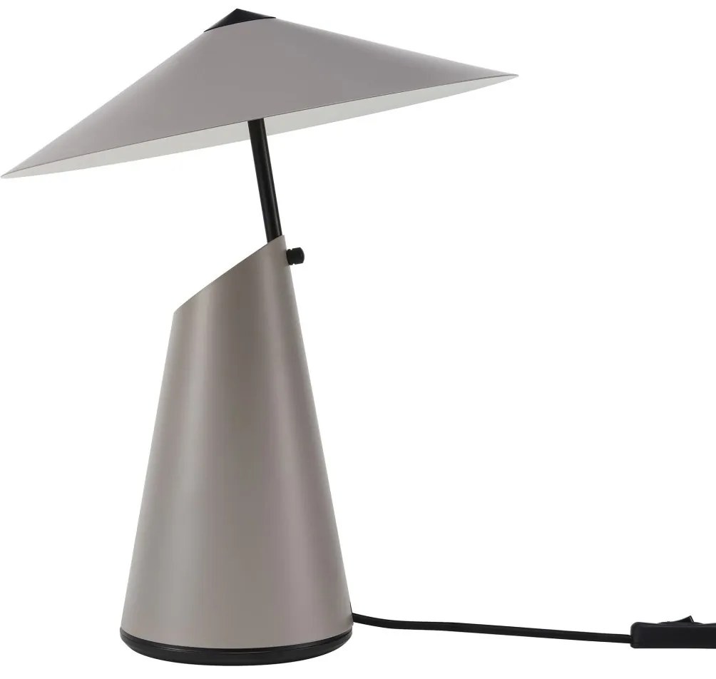 Veioza, Lampa de masa design geometric, abajur directionabil Taido maro