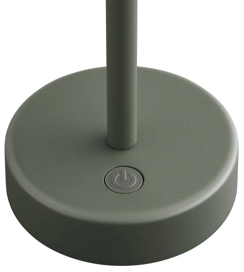 Veioza LED portabila de exterior design nordic IP44 Ellen To-Go Battery verde