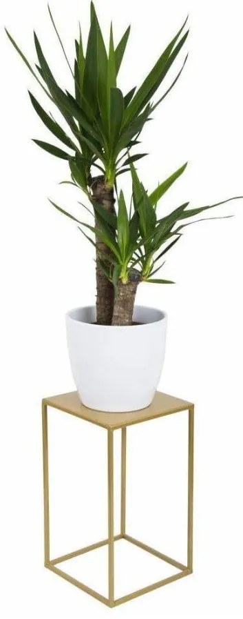 Suport pentru flori 40x24 cm, auriu