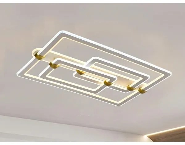 Plafonieră LED dimabilă, 280W/230V, 3000-6500K + telecomandă