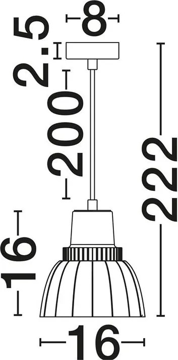 Lustra, Pendul ceramic PICCO Jasper