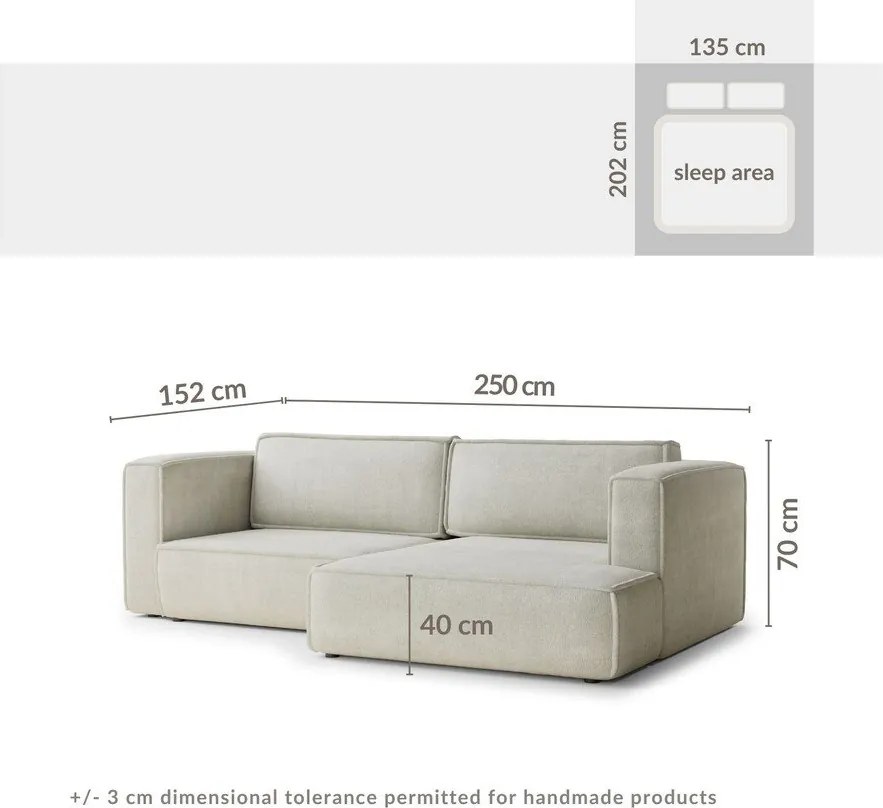 Colțar albastru deschis extensibil/cu spațiu de depozitare cu tapițerie din chenille (cu colț pe partea dreaptă/cu șezlong) Velto – Maison de Rêve