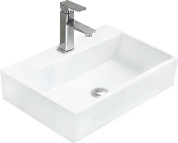 Mexen Paula lavoar de blat 53 x 36 cm, alb - 21935300
