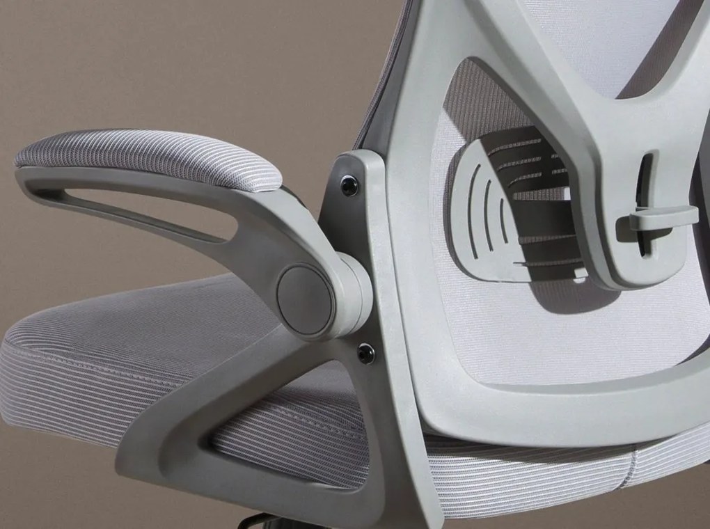 Scaun de birou pivotant design LUX Grey