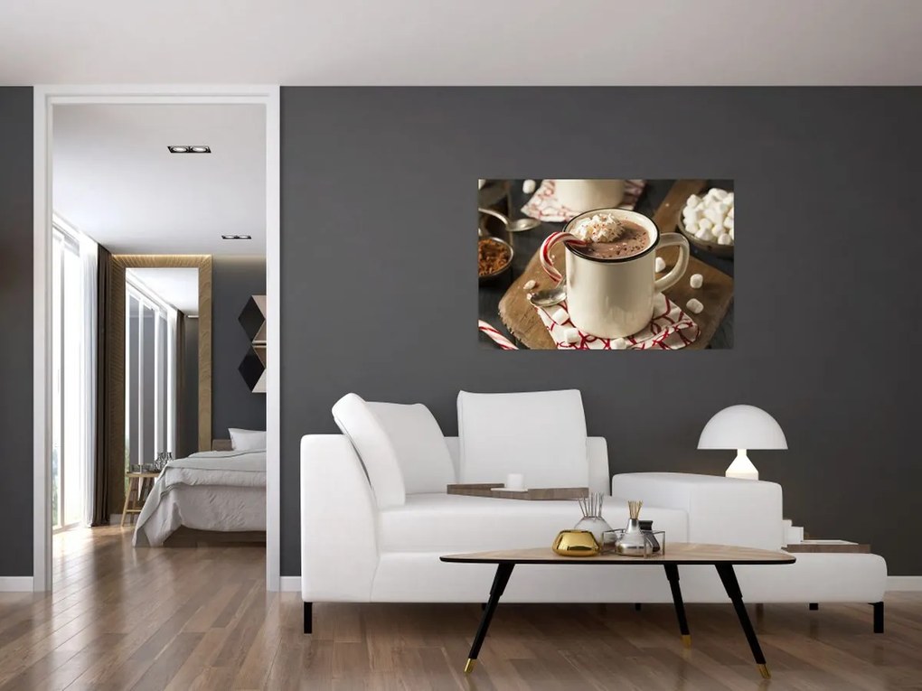 Tablou - Ciocolată caldă (90x60 cm)