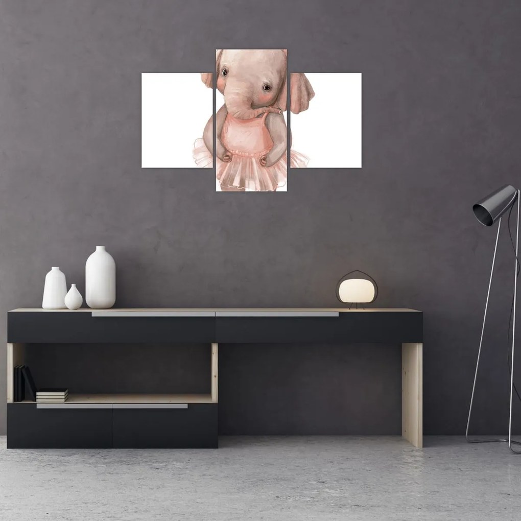 Tablou - Animăluț în acuarelă N⁰5 (90x60 cm)