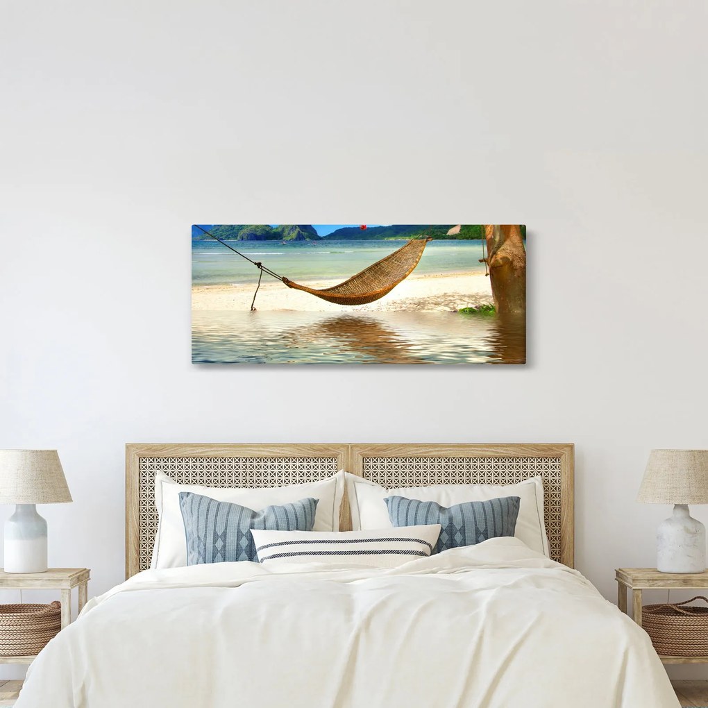 Tablou - Relax la plajă (120x50 cm)