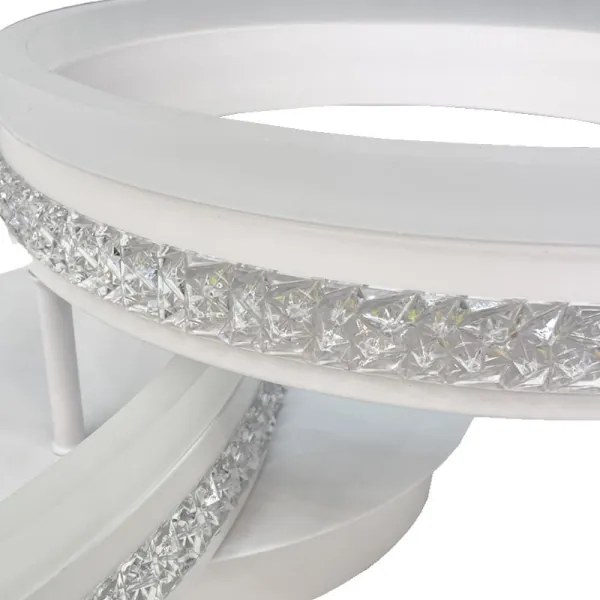 Lustră LED dimabilă aplicată LED/110W/230V 3000-6500K + telecomandă