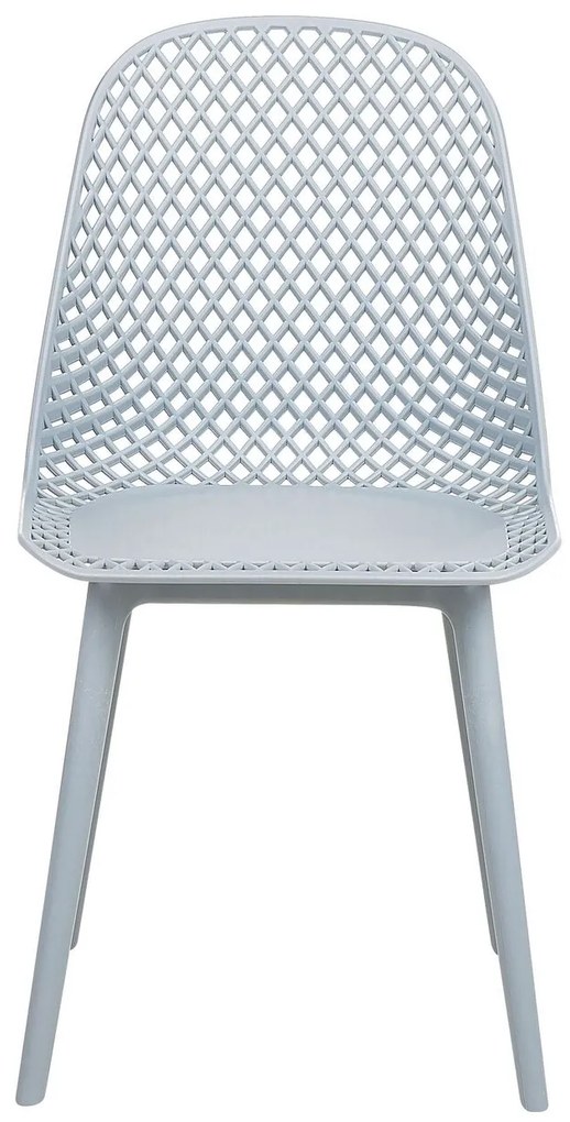 Set 4 buc scaun tip bar Erielle (albastru). 1078732