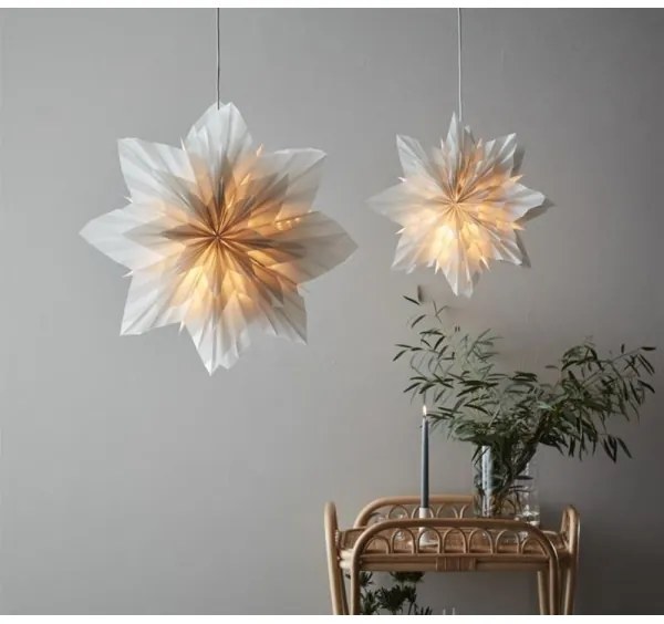 Decorațiune de Crăciun NEELA 1xE14/25W/230V d. 60 cm alb Markslöjd 705835