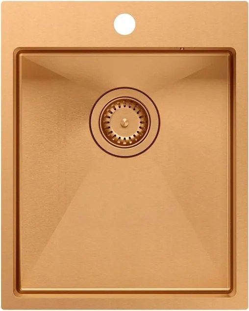 Chiuveta inox RUSSEL 90 cupru